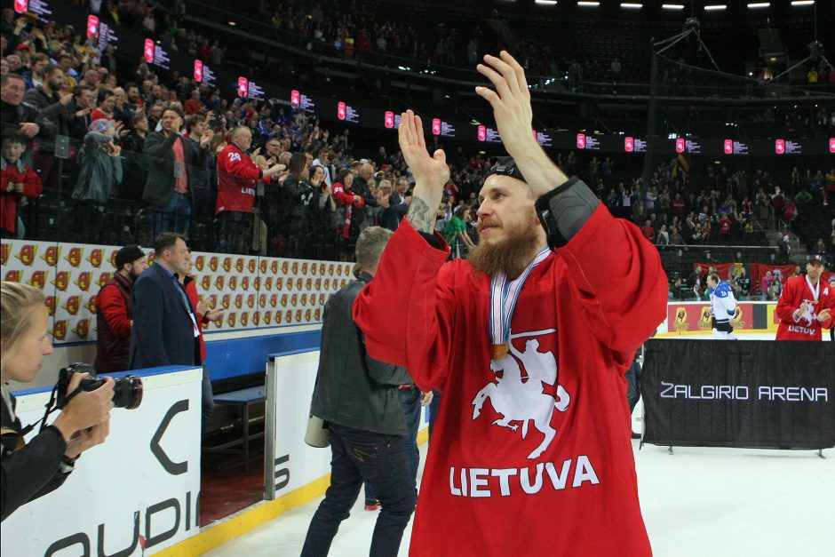 „Hockey Lietuva“ vadovas apie lietuvių triumfą: esame jau arti elito 