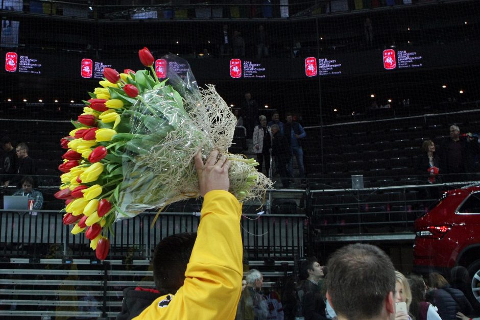 „Hockey Lietuva“ vadovas apie lietuvių triumfą: esame jau arti elito 