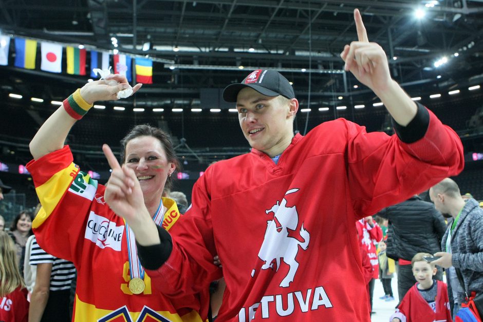 „Hockey Lietuva“ vadovas apie lietuvių triumfą: esame jau arti elito 