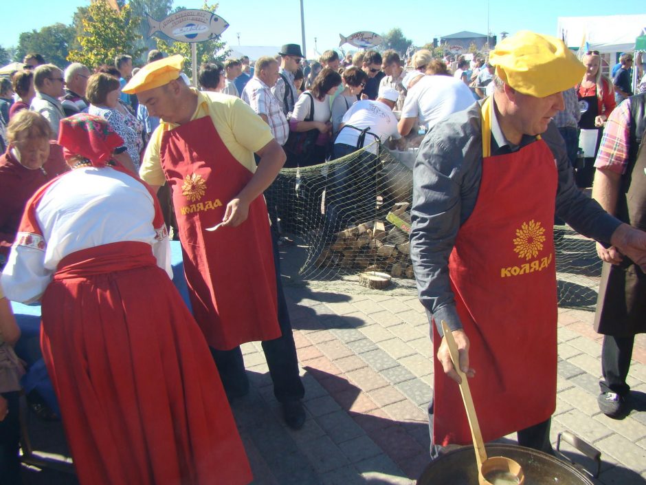 Žuvienės virimo čempionate išvirta rekordiškai daug sriubos