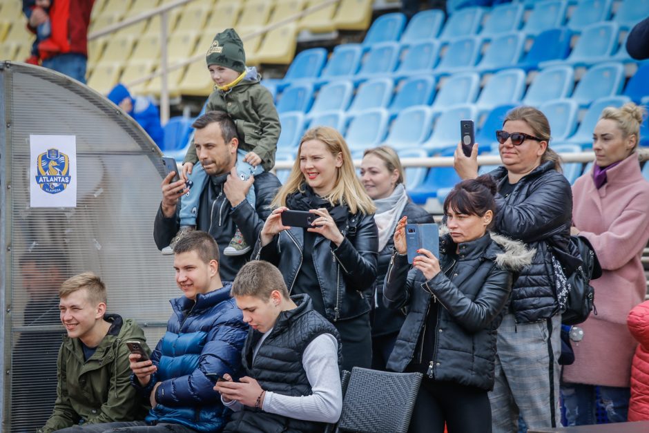 „Atlanto“ rungtynės prieš „Stumbrą“ baigėsi be įvarčių