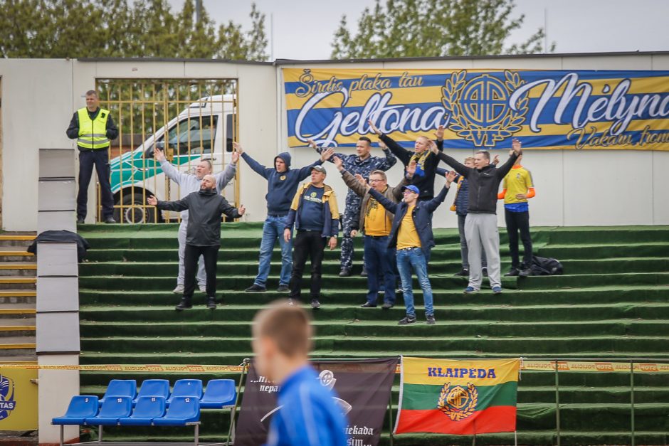 „Atlanto“ rungtynės prieš „Stumbrą“ baigėsi be įvarčių