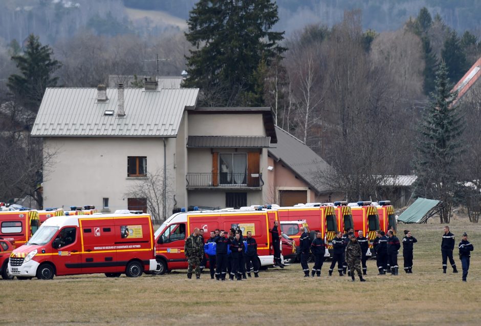 Alpėse sudužo vokiečių lėktuvas, žuvo 150 žmonių 