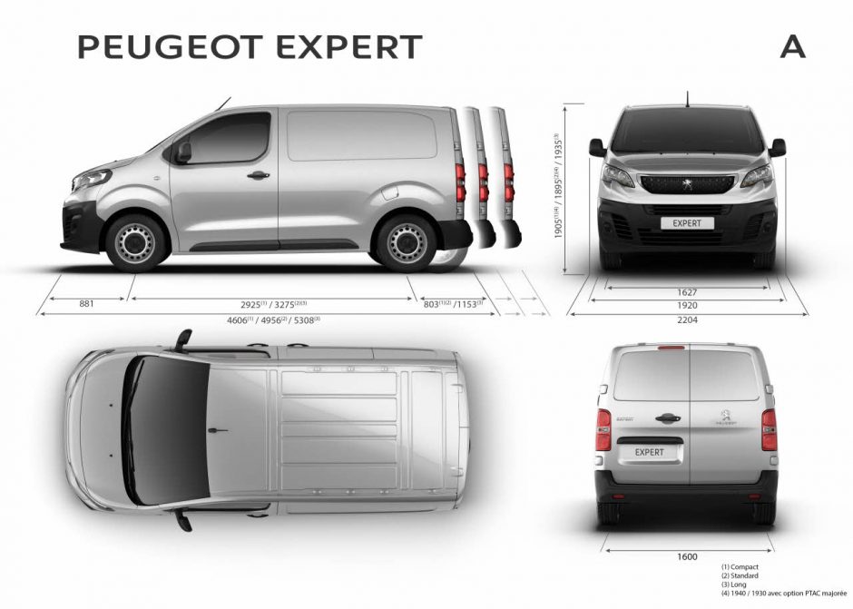 Kiek kainuos naujasis „Peugeot Expert“?