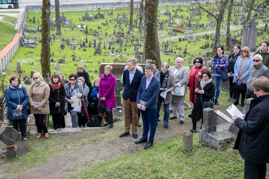 Vilniuje atkurtas paminklas garsiam Lietuvos knygnešiui