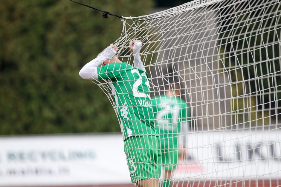 Įvarčių lietuje Kaune „Žalgiris“ ketvirtą kartą nugalėjo „Spyrį“