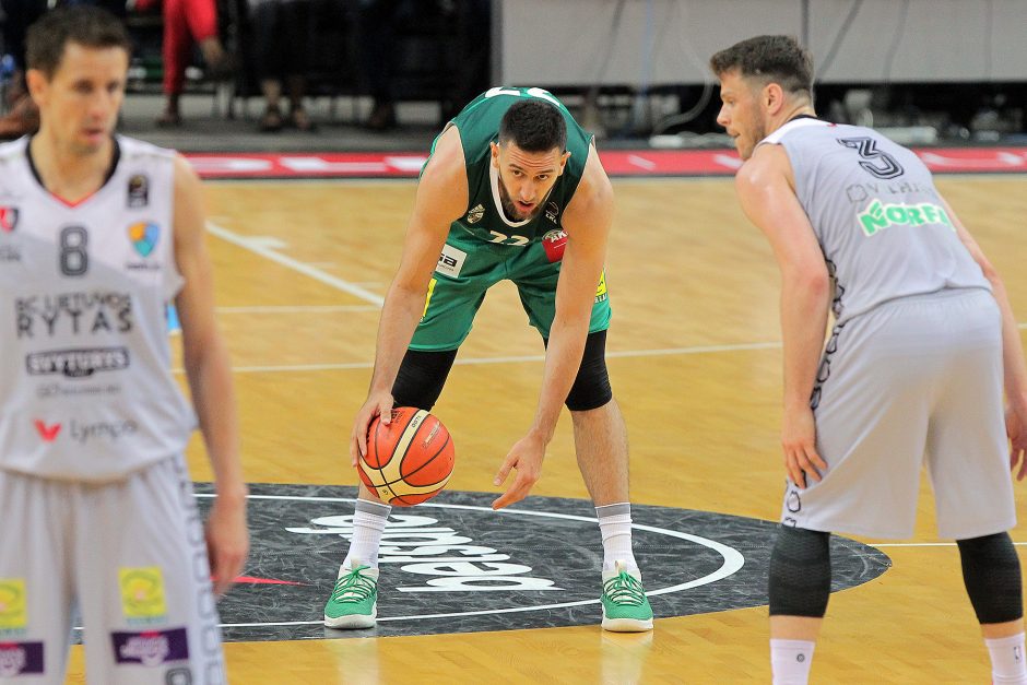 LKL finalas: „Žalgiris“ įveikė „Lietuvos rytą“ ir serijoje pirmauja 2:1