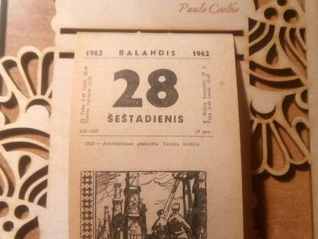 Skelbimas - Kalendoriaus lapeliai įvairioms progoms 1935-2022