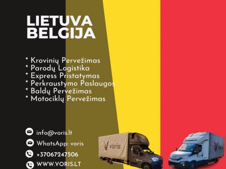 Skelbimas - Krovinių pervežimas: iš Belgijos, į Belgiją - VORIS, UAB LIETUVA - BEL
