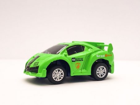 Skelbimas - Laikrodžiu valdomas RC automobilis (Žalias)