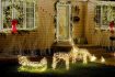 Skelbimas - LED kalėdinės lemputės su saulės baterija