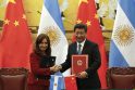 Cristina Fernandez ir Xi Jinpingas