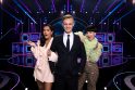 Karolina Meschino (kairėje), Rokas Bernatonis, Monika Liu.