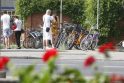 Nuostoliai: dviračius nuomojantis verslininkas neslepia, jog per kiekvieną vasaros sezoną dalis dviračių pavagiama arba sugadinama.