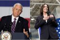 Mike&#039;as Pence&#039;as ir Kamala Harris