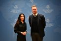  Nadia Murad ir Gabrielius Landsbergis