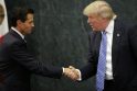 Enrique Pena Nieto ir Donaldas Trumpas