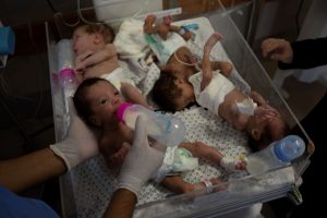 Didžioji dalis iš Gazos Ruožo į Egiptą išvežtų neišnešiotų kūdikių – nelydimi tėvų