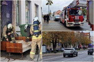 Į Klaipėdos centrą skubėjo ugniagesiai ir policininkai