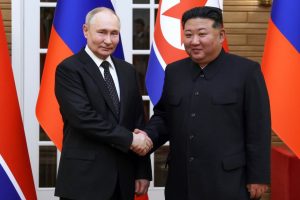 Kim Jong Unas: Rusijos ir Šiaurės Korėjos santykiai įžengia į naują erą
