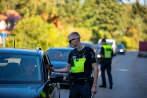 Klaipėdos pareigūnai per savaitę nustatė šešiolika neblaivių vairuotojų