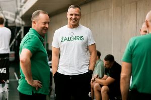 Sezono starto laukiantis „Žalgiris“ apšilo su latviais