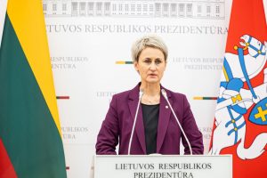 N. Grunskienė: Lietuva bendradarbiauja su Ukraina dėl galimai diversijas rengusios grupės