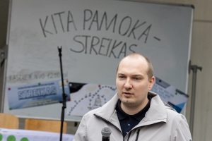 Švietimo ministerija ir A. Navicko profsąjunga toliau neranda sutarimo