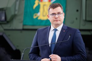 L. Kasčiūnas: 3 mln. eurų vertės sunkioji ginkluotė pasieniečius pasieks šiemet
