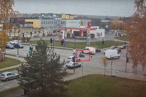 Motociklininko gaudynes matęs kaunietis: atrodė kaip „Kobra 11“ (vaizdo įrašas)