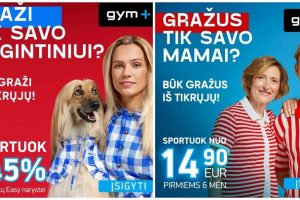 „Graži tik savo augintiniui? Būk graži iš tikrųjų!“: sporto klubų tinklui – kritika dėl reklamų