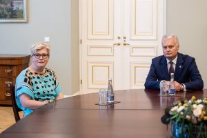 G. Nausėdai buvo pristatyti kandidatai į dviejų ministerijų vadovus