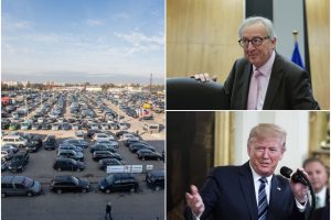 EK pirmininkas: D. Trumpas neįves muitų europietiškiems automobiliams