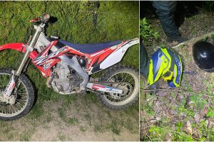 Nuo pareigūnų motociklu sprukęs septyniolikmetis užsidirbo septynis protokolus