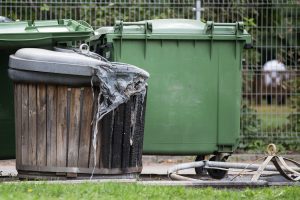 Naujųjų metų naktį per gaisrus nukentėjo du žmonės, nuo fejerverkų pleškėjo konteineriai