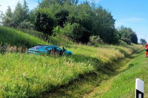 Avarija „Via Baltica“ kelyje: „Porsche“ automobilyje – trys girti vyrai, kas vairavo – neaišku