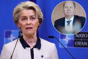 „Welt“: O. Scholzas užblokavo U. von der Leyen kandidatūrą į NATO generalinio sekretoriaus postą