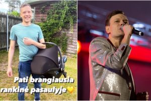 „Kelias į žvaigždes“ nugalėtojas A. Oleinik tapo tėčiu: dukros vardą žinojo dar prieš metus