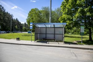 Autobusų stotelėje Šilutėje rastas miręs vyriškis