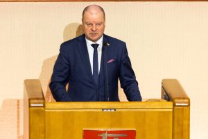 Skvernelis siūlo kitąmet Vilniuje vėl susirinkti per Sausio įvykius budėjusius žmones