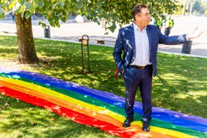 Prokuratūra nutraukė tyrimą dėl LGBTIQ mitingo trukdymo