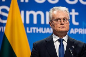 G. Nausėda: dvigubi standartai teikiant pagalbą Izraeliui ir Ukrainai yra nepriimtini