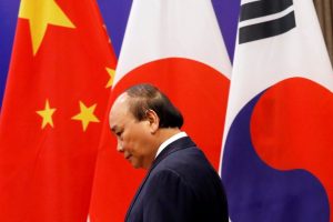 Pirmą kartą nuo 2019 metų susitiks Pietų Korėjos, Kinijos ir Japonijos lyderiai