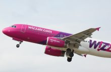 Iš Londono skridęs „Wizz Air“ lėktuvas Kauno taip ir nepasiekė