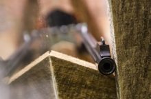 Konfliktas prie tvenkinio Kauno rajone: pneumatiniu šautuvu grasinęs vyras – sulaikytas