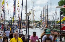 Kviečia kartu išlydėti „The Tall Ships Races“ burlaivius