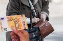 Prognozės: po trejų metų vidutinė pensija viršys 800 eurų