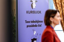 Per metus „Kursuok“ mokymuose užsiregistravo 15,5 tūkst. žmonių