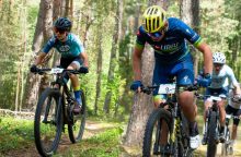 V. Kriaučiūnaitė ir J. Biekša pergalėmis pradėjo 23-iąjį MTB dviračių maratonų taurės sezoną